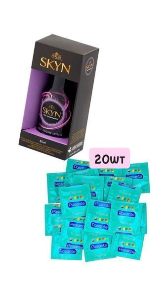 Набор Skyn ALL NIGHT LONG 80 мл + PASANTE TROPICAL 20 NB_2 фото